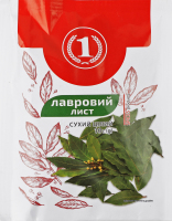 Лист лавровый сухой целый ТМ "1" м/у 10г