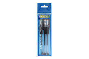 Комплект ручек гелевых черных 0.7мм №BM.8349-02-3 Buromax 3шт