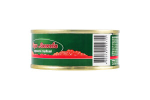 Икра лососевая зернистая горбуши ТОВ Юніверсал Фіш Компані ж/б 80г