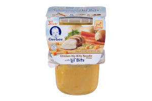 Gerber 3rd Foods Chicken Itty-Bitty Noodle With Lil' Bits Dinner - 2 PK