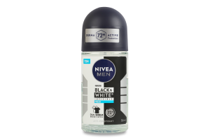 Антиперспирант Свежий Черное и белое Невидимый Nivea 50мл