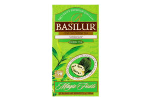 Чай зеленый Саусеп Магические фрукты Basilur в/с к/у 25х1.5г