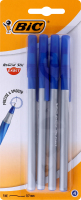 Ручка шариковая Round Stic Exact BIC 4шт