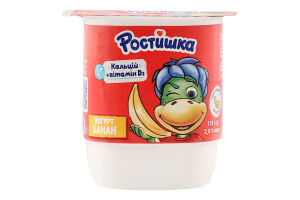 Йогурт 2% Банан Ростишка ст 115г