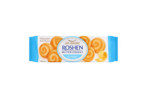 Печиво здобне з маслом класичне Butter cookies Roshen м/у 140г