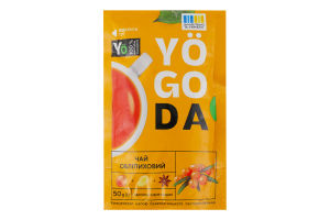 Концентрат напою безалкогольного пастеризований Чай обліпиховий Yogoda д/п 50г