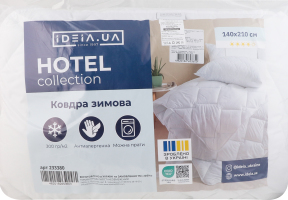 Одеяло зимнее 300г/м² 140x210см №233380 Classic Hotel collection Ideia 1шт