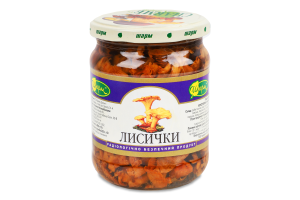 Гриби Шарм Лисички мариновані 480г