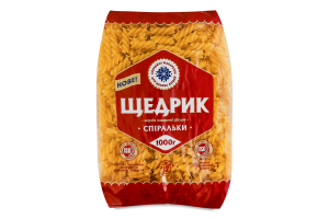 Изделия макаронные фигурные группа В класс экстра Спиральки Pastelia м/у 1кг