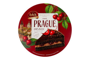 Торт з вишнею Прага Kyiv BKK к/у 850г
