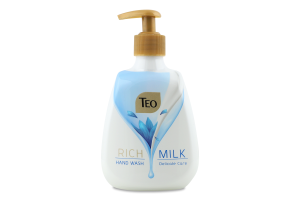 Мило рідке Delicate Care Rich Milk Teо 400мл