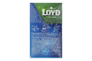 Чай Loyd 20 шт. пірам. Чорниця та ожина (Польша)