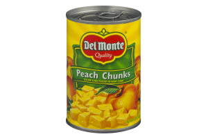 Del Monte Peach Chunks