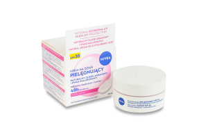 Крем для лица для сухой кожи дневной питательный с натуральным аргановым маслом + гиалуроновая кислота SPF 30 Nivea 50мл