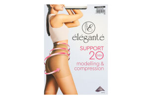 Колготки женские Elegante Support 20den 2 nero