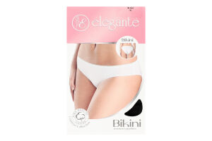 Труси жіночі Elegante 2001 bikini black XL
