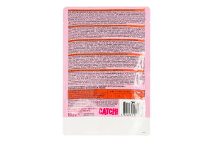 Корм влажный полнорационный для взрослых котов с курицей и овощами в соусе Catch! д/п 85г