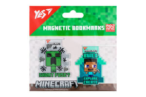 Закладка Yes! Minecraft friends магнітна