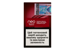 Изделие табакосодержащее для электрического нагревания с фильтром Neo Demi Terracotta tobacco 20шт