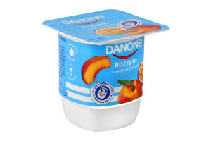 Йогурт 1.2% Персик-маракуя Danone ст 115г