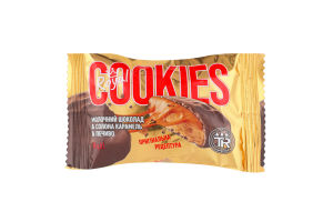 Печиво з солоною карамеллю глазуроване молочним шоколадом Truff Royal м/у 18г