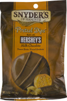 Snyder's Of Hanover Pretzel Dips Hershey's Milk Chocolate Peanut Butter Pretzel Sandwich