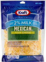 Kraft 2% Mexican Four Cheese