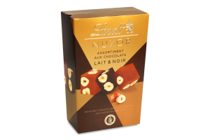 Цукерки Lindt Nuxor з цільним фундуком асорті