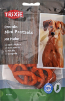 Ласощі для собак Крендель з куркою Mini pretzels Premio Trixie д/п 100г