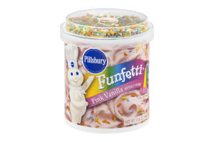 Pillsbury Funfetti Pink Vanilla Frosting