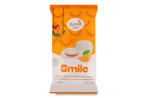 Зефір з апельсиновою начинкою Smile Жако м/у 300г