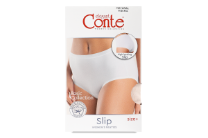 Трусы женские Conte elegant Basic Collection №LB2002 110/XXL natural