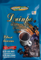 Напій кавовий розчинний Дніпро Золоте Зерно м/у 50г