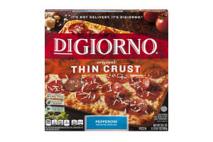 DiGiorno Original Thin Crust Pizza Pepperoni