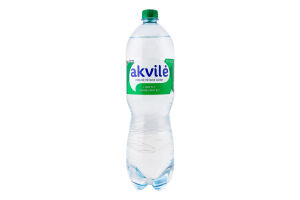 Вода мінеральна слабогазована Akvile п/пл 1.5л
