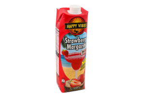 Напій безалкогольний Strawberry Margarita негазований 1л т/п Happy Vibes