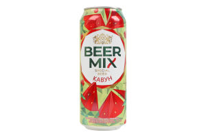 Пиво специальное 0.5л 2.5% пастеризованный Арбуз BeerMix ж/б