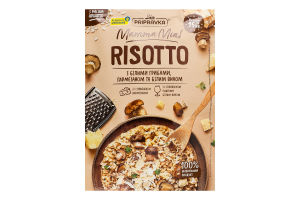 Смесь для приготовления ризотто с белыми грибами пармезаном и белым вином Risotto Mamma Mia Pripravka д/п 170г