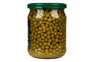 Горошек зеленый консервированный Novus в/с с/б 460г