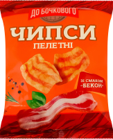 Чипсы пшенично-картофельные пеллетные Бекон До Бочкового м/у 50г