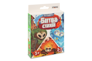 Игра настольная для детей от 5лет №30475 Битва стихий Strateg 1шт