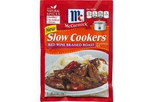 McCormick Slow Cookers Red Wine Braised Roast Seasoning Mix