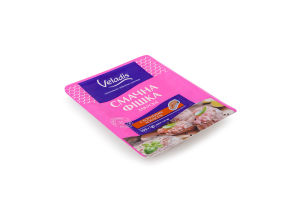 Закуска с копченым лососем Вкусная фишка Veladis лоток 100г
