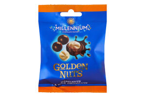 Драже Фундук в молочном шоколаде Golden nuts Millenium м/у 50г