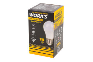 Лампа ЛонгЛайф ЛЕД A60 7W 65K E27 Ворк"c
