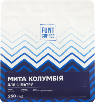 Кава натуральна смажена в зернах Мита Колумбія Funt Coffee м/у 250г