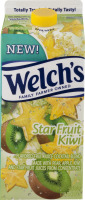 Welch's Fruit Juice Cocktail Blend Star Fruit Kiwi