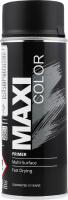 Грунт-аерозоль Maxi Color чорний 400мл MX0004