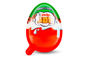 Шарики вафельные покрытые какао с молочным кремом внутри в молочной пасте и игрушкой Kinder Joy п/у 20г