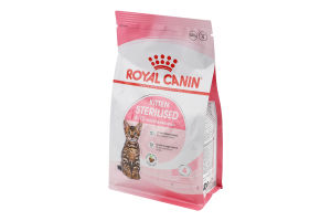 Корм сухий повнораціонний для стерилізованих кошенят Royal Canin м/у 400г